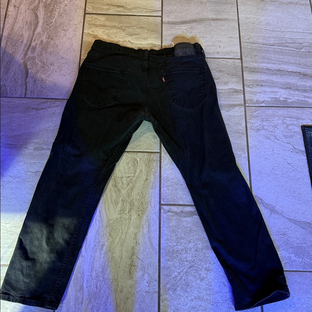 Levi’s Men's Black Jeans 34x30 502